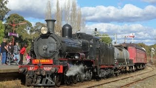 Chasing The D3 639 Steam Locomotive - Australian Trains