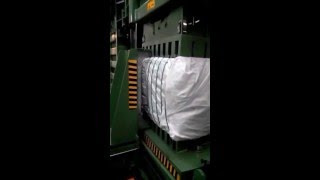 Automatic Strapping Fiber Baler