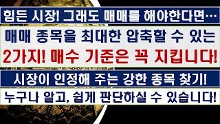 가장 단순한 매수기준이 가장 강력한 힘! [주식 매매기준: 단타와 스윙]