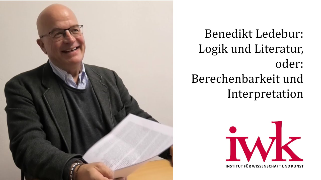 Benedikt Ledebur: Logik Und Literatur, Oder: Berechenbarkeit Und ...