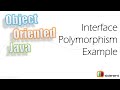 67 Java Interfaces Polymorphism Example |