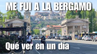 Así es BERGAMO, ITALIA | Qué ver en un Día