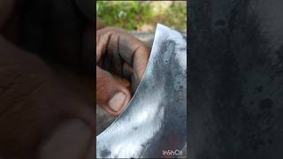 மட்டை அருவா#பாளை அருவா#உபகரணங்கள்#பனைத்தொழில்#  surface grinding or sharping edges#The palm tree