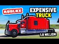 Buying The MOST EXPENSIVE Truck in Roblox Trucking Empire