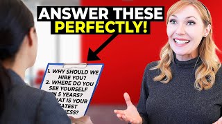 How to Answer the 7 Most Common Interview Questions | Best Answer Examples!