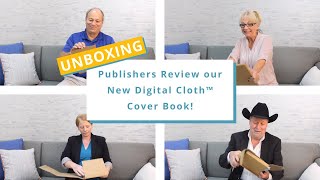 Unboxing: Publishers Review our New Digital Cloth™ Cover Book!