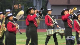 Local marching bands play the hits at annual LMBA competition