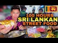 FILIPINO TRIES BEST SRI LANKAN STREET FOOD! 100 HOURS OF EATING!