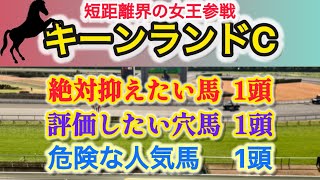 【キーンランドC2024】レース回顧ガチ勢が語る厳選馬3頭