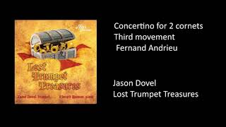 Andrieu - Concertino pour deux cornets et piano: 3rd mvmt (Jason Dovel and Vince DiMartino, cornets)