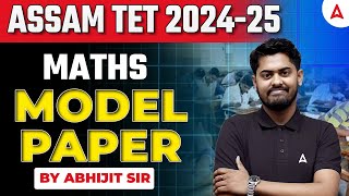 Assam TET Maths | Assam TET Maths Model Paper | Assam TET Maths By Abhijit Sir