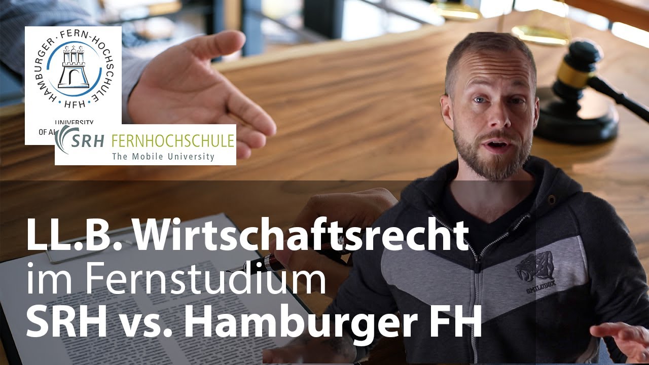 Fernstudium Wirtschaftsrecht: HFH Vs. SRH – Bachelor Of Laws ...