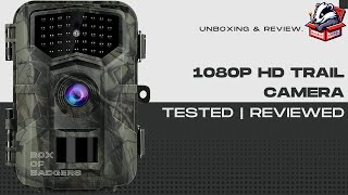 VANBAR 32MP 1080P HD Trail Camera – 940nm IR LEDs, 0.2s Trigger Speed, Waterproof Night