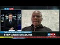 Discussion | ANC step aside deadline