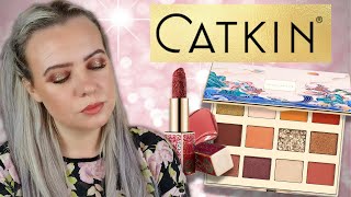 CATKIN COSMETICS MAKEUP Review \u0026 Swatches  | Clare Walch