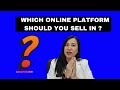 Which Ecommerce Platform Should You Sell In ? [HOW TO CHOOSE THE BEST ECOMMERCE PLATFORM]