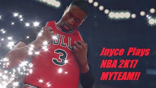 NBA 2K17 My Team Pack Opening! 2 Emerald Starters !! Team Jnyce Custom Arena and Jerseys!
