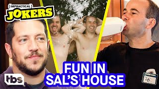 The Jokers Invade Sal’s Home (Clip) | Impractical Jokers | TBS