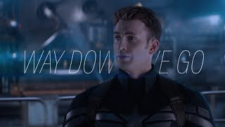 steve rogers, way down we go