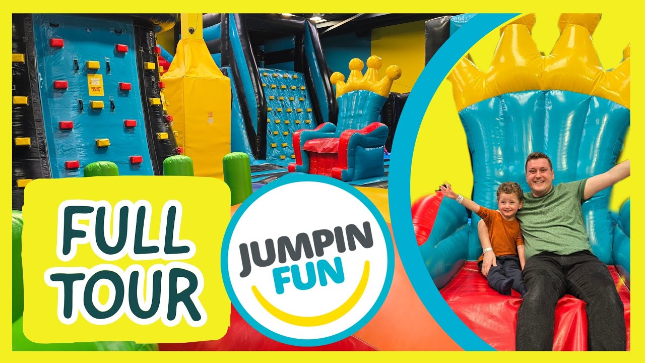 Inflatable Fun Park Jumpin Fun Derby Youtube