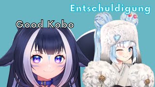 Bahasa Jerman Kobo yang Cute [Hololive ID Clips]