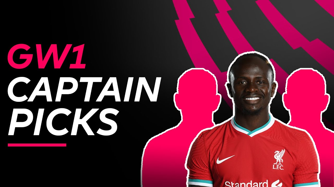 FPL GW1: TOP 3 Captain Picks | Fantasy Premier League Tips Gameweek 1 ...