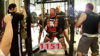 Henry Thomason - 1151x Squat Opener @ APF Show of Strength Powerlifting Meet 6/22/13