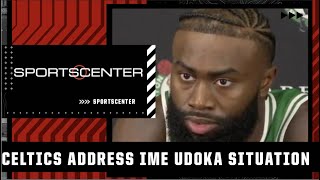 The Celtics address the Ime Udoka situation during Media Day | SportsCenter