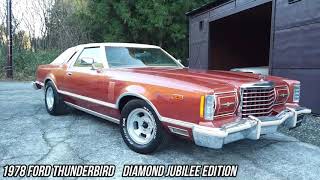 1978 フォード サンダーバード ダイヤモンドジュビリーエディション 限定車 / 1978 ford thunderbird diamond jubilee edition