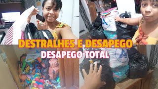 DESAPEGO, DESTRALHE E LIMPEZA DA CASA 🗑️🚨#baiana 🚀