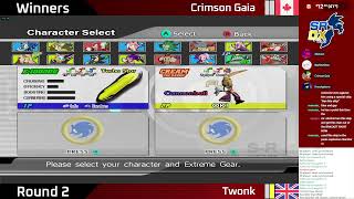 FBOpen12 | Crimson Gaia vs Twonk | Winners Round 2 | Sonic Riders DX 1.0.1 Online Tournament