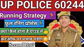 UPP 60244|Full Running Process✅ कटऑफ पर प्रभाव😳|क्या दूसरी लिस्ट आएगी?रनिंग स्ट्रेटजीकैसे करे रनिंग?