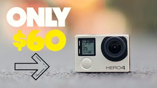 Best CHEAP Action Camera? Ft. GoPro Hero 4 Silver