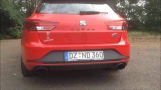 Seat Leon Cupra 290 ST 410 HP ASK Performance turbo back exhaust DSG launch control sound