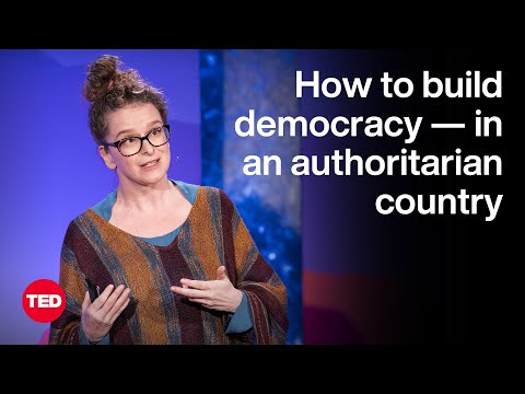 How to Build Democracy — in an Authoritarian Country Tessza Udvarhelyi TED