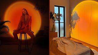 Viral TIKTOK Sunset Lamp Review 2021