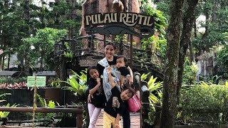Liburan Zara Cute part 5 | Keliling Pulau Reptile | Wisata Edukasi Anak ke Hutan Buatan
