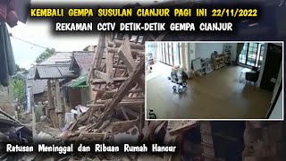 Rekaman CCTV Asli Gempa Cianjur Hari Ini 2022