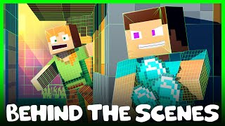 BEHIND THE SCENES - Alex and Steve Life (Minecraft Animation)