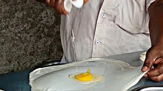 How a Perfect Egg Laapa is made in Indian Streets? | Street Food Series