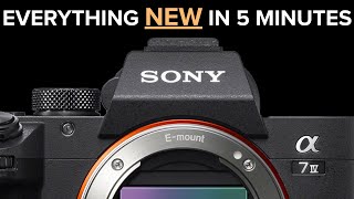 Sony A7IV - All the features in under 5 minutes