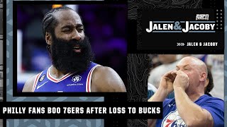 Jalen Rose on why he thinks Philly fans were booing the 76ers after loss to Bucks 👀 | Jalen & Jacoby