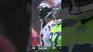 RUSSELL WILSON FIRST COMPLETION FOR BRONCOS COUNTRY #shorts