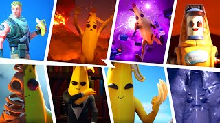 Evolution of Peely in All Fortnite Trailers, Cinematics, Shorts & Cutscenes! (Full Story of Peely)