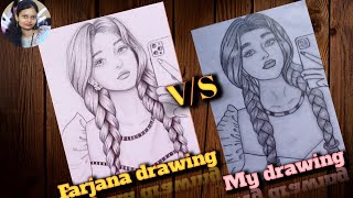I tried to recreate Farjana Drawing Academy drawings ||Inspired by farjana || Recreation| simpleart