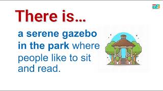 There Is - In a Park | Speak English - EasyEnglishJoy