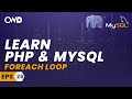 Foreach Loop | PHP for beginners | Learn PHP | PHP Programming | Learn PHP in 2020