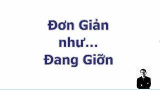 Đơn giản như Đang giỡn