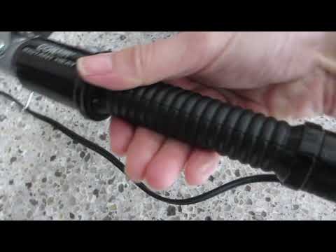 What are the numbers on the Conair curling iron?