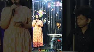 Naadhu Yesuni Prema |  Telugu Christian Song | Nissi Music Academy LIVE Singing Performance  #shorts